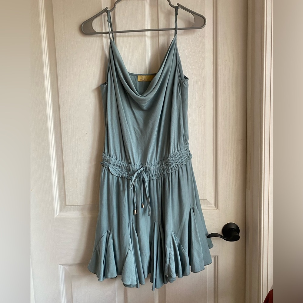 Smokey blue dress